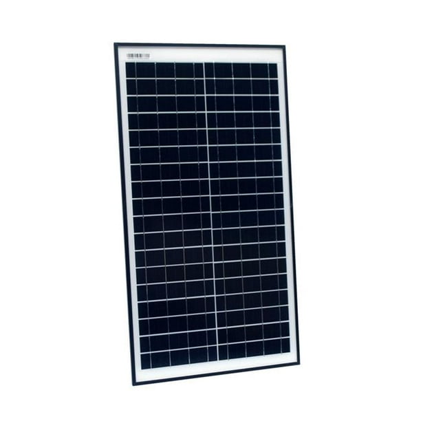 ALEKO SPU30W12V 30 Watt 12 Volt Monocrystalline Solar Panel for Gate Opener Pool Garden Driveway 